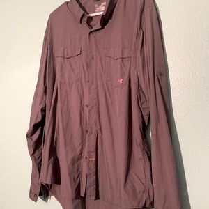 Heat gear button down Under Armor